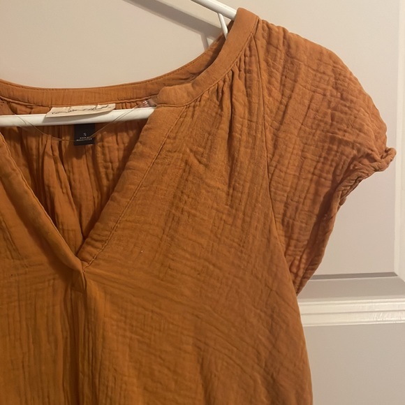 Mustard Yellow Universal Threads Blouse - Picture 3 of 4